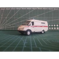 Масштабная модель ГАЗ-32214 ГАЗель АСМП Масштаб 1/43