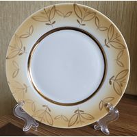 Тарелки МФФЗ,  ручная роспись, позолота, поштучно.