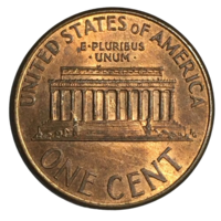 США 1 цент, 2000 (D)