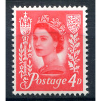 Великобритания, Джерси - 1969г. - королева Елизавета II, стандартный выпуск - 1 марка - полная серия, MNH [Mi 6]. #3-GB-Z-1-17