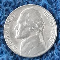 5 центов 1948 США МД Денвер