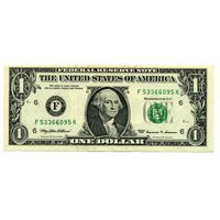 1 доллар 2009 F