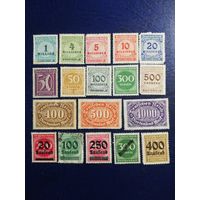 Германия 1923 Веймарская республика цифры