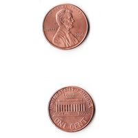 1 цент США 2008 (D) года