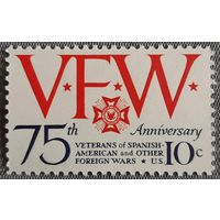 1974  75-летие организации " Ветераны зарубежных стран VFW"  США
