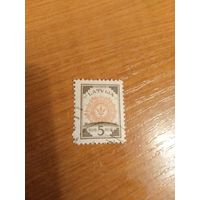 1919 Латвия мих31а крупный номинал концовка искусство культура (4-4)