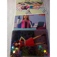 Наклейки Барби 2021 год. сборный лот(3 шт) 9.167.168.