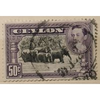 Цейлон 1938г. Британские колонии