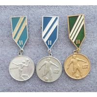 Волейбол 2 место.Футбол 2.3 место.