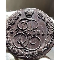 5 копеек 1781 ЕМ без МЦ.Состояние!