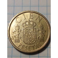 100 песет Испания 1988 год