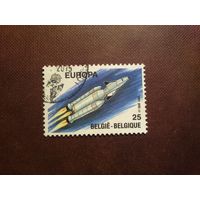 Бельгия 1991 г.Европа (C.E.P.T.) 1991 - Европа в космосе.Космический челнок "Гермес"./10а/