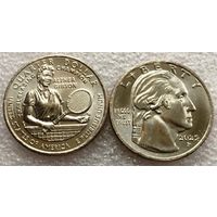 США, квотер 2025 г. Выдающиеся женщины - Алтея Гибсон