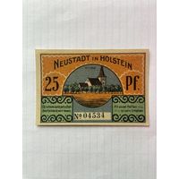 25 пфенигов (нотгельды) Германия г.Хольштейн -1402
