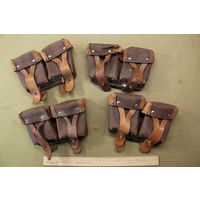 Подсумки винтовки Мосина СССР, одним лотом. Распродажа коллекции вещей. С РУБЛЯ! АУКЦИОН!