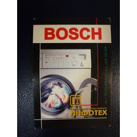 Календарик 2001 г.  Бытовая техника BOSCH.