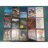 Лот DVD концерты, клипы - Judas Priest, Iron Maiden, Europe, Depeche Mode, scorpions