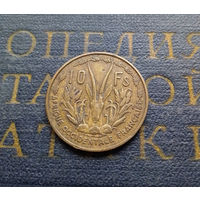 10 франков 1956 Французская Западная Африка #01