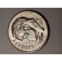10 центов США 2002 D год