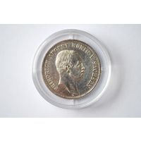 3 Марки 1912 E. Саксония. Серебро. Оригинал.