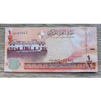 Werty71 Бахрейн 1/2 динара 2006 UNC банкнота