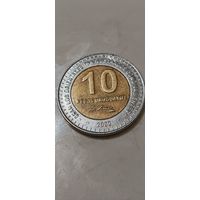 Уругвай 10 песос 2000