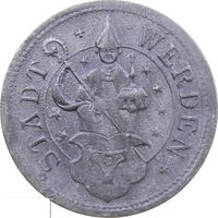 РАСПРОДАЖА!!! - ГЕРМАНИЯ ВЕРДЕН 10 пфеннигов 1917 год