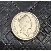 1 фунт 1985 г перевёртыш