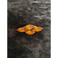 Брошь медовая СССР