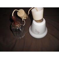 Светильники потолочные 2 шт.,времён СССР.С рубля.