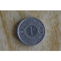 Антильские острова 1 цент 2003