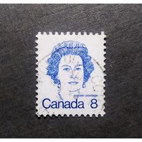 Марка Канада 1973 год Королева