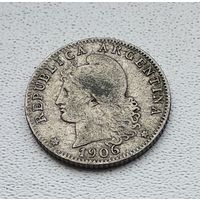 Аргентина 20 сентаво, 1906 7-12-5