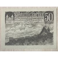 Нотгельды Австрия Эггенбург 50 геллеров 1920 год