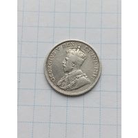 Канада 10 центов ( Безбожные) 1911 г. Георг V , только 1 год! нечастая!