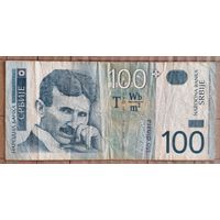 Сербия 100 динар 2004 г., P:56a