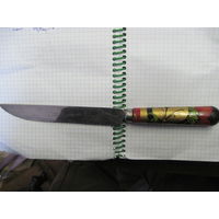 Нож столовый Хохлома 27 см см с рубля!