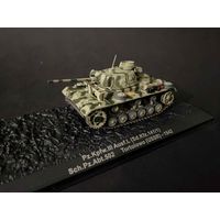 Модель в масштабе 1/72 Pz.Kpfw. III Ausf. L (Sd.Kfz. 141/1) - Sch.Pz.Abt. 502 Tortolowo (USSR) - 1942