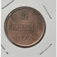 50 пенни 1917 г. С рубля