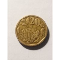 ЮАР 20 центов 1994