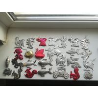 Елочные игрушки. С рубля.