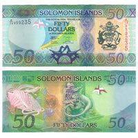 Соломоновы острова 50 долларов 2023 год UNC   НОВИНКА