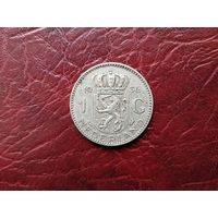 1 гульден Нидерланды 1956 г.