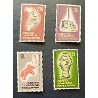 Кения-Уганда-Танзания** 1967  археологические находки Восточной Африки полная серия