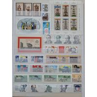 С 1 руб. Годовой набор марок Гдр за 1987 г. Чистые