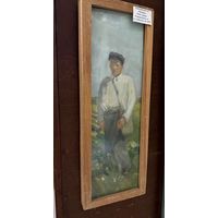 Бржозовский Г.Ф "Беларус", холст. масло. Размер 37х14 см.