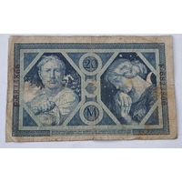 1915 год Германия 20 марок