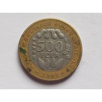 Западная Африка 500 франков 2003 г.