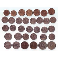 Монеты России, разные.