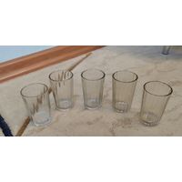 Стограмовики СССР граненые 5 шт одним лотом клейма